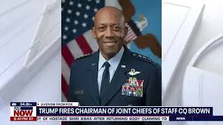 How Unprecedented is Trump's Removal of General CQ Brown as CJCS? | A Historical Analysis