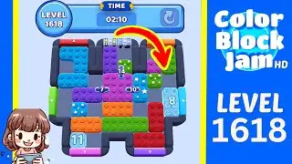 Color Block Jam Level 698 (1618) Solution Walkthrough