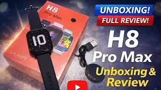 H8 Pro Max Smartwatch Unboxing 🔥 Full Review | Budget Smartwatch Test🤩|699only ,🥳