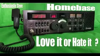 Enthusiastic Steve  Homebase CB Radio. Love it or hate it? The Wagner and Grandstand CB radios