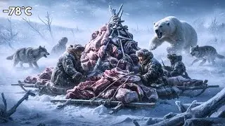 Surviving &ndash;78&deg;C Yakutia | How Elderly Villagers Saved 9,000 kg of Meat from Deadly Arctic Predators