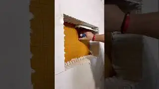 How to Tile a Shower Niche #diy #tools #construction