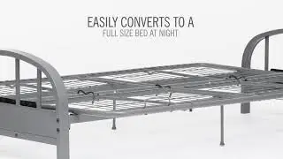 DHP Aiden Metal Futon Frame, Blue, Full Reviews
