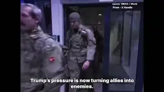 Trump's pressure is now turning allies into enemies #greenlandissue #worldnews 