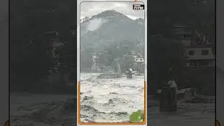 Mandi : Panchvaktra Temple submerged in Beas River water amid heavy rainfall