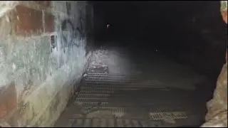 Newcastle's Memorial Drive Tunnel And Searchlight Number 1 Above Susan Gilmour Beach