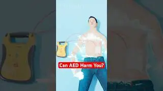 Can AED Harm You Accidentally? 🫀⚡ How to Operate a Defibrillator  #shorts #science #medical