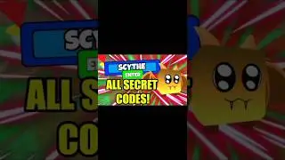 Roblox scythe simulator code #shortvideo #roblox
