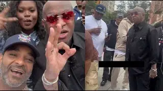 Бёрдмэн задержал Кэмрона и Джима Джонса в окопах Гарлема после шоу YB