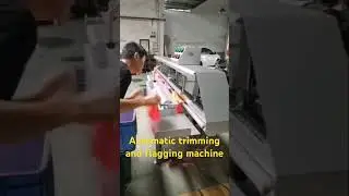 Automatic trimming and flagging machine for broom #automatic #machine #broom