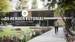 D5 Render Exterior Rendering Tutorial | Create Ultra-Realistic Exteriors for Beginners