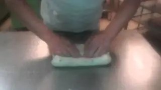 Brood opmaken in rechte vorm