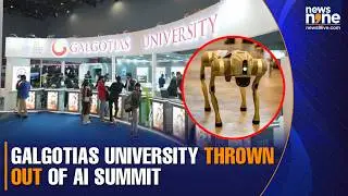 Galgotias University thrown out of AI Impact Summit over Chinese Robot controversy | India AI News