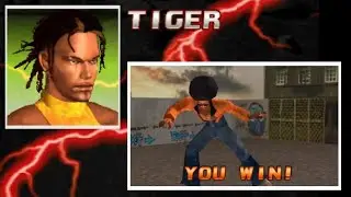Tekken 3 (PS1) - Liberando Tiger