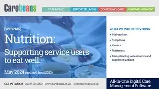 Webinar: Nutrition May 2024 [CPD Certified]