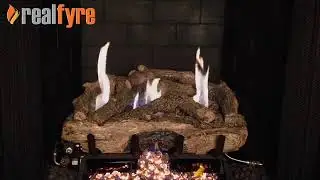 Real Fyre Charred Aged Split Oak Gas Log Set