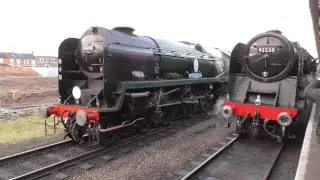 Great Central Railway - Winter Steam Gala 2016 - Loughborough Central Station