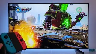 Marvel Super Heroes 2 Nintendo Switch dock mode 4K TV