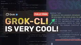 xAI's Grok 4 CLI: Grok's New CLI Tool is ACTUALLY GOOD! (Opensource)