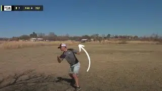 Emerson Keith DRILLS the Basket for Near EAGLE | Disc Golf Highlights