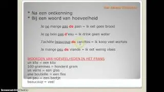 het Franse delend lidwoord