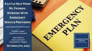 A Little Help from My Friends: Working with Emergency Service Providers