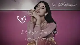 I love you, I’m sorry. +slowed SNL version