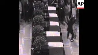 SYND 9-6-69 FUNERAL SERVICE FOR OIL WORKERS KILLED IN BIAFRA
