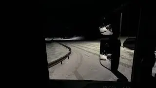 ETS2 v1.57 Frosty Winter mod, 2nd last leg in Sweden then onto Norway!