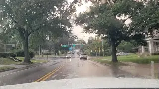 Rainy Day Drive from Franklintown Rd to Ashburton, Baltimore, Maryland ☔ 🚗 🇺🇸