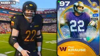 Пол Краузе вывел из игры всех игроков в лучшей тематической команде Commanders в Madden 26!