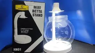 Small Fish Bowl Stand With Light Over Look @ Petzlifeworld