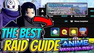The *BEST* Method TO BEAT Raid ACT 2 IN Anime Vanguards Update 10 Part 2!