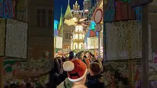Christmas Vibes in Poland 🇵🇱 #travel #indianinpoland #christmas #studyinpoland #poland #europe