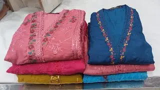 alhamdulillah Eid collection Pakistani aganoor cotton party dress print orna hobe পাকিস্তানি আগানুর