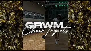 GRWM and Come To Cheer Tryouts With Me || Reveal at the end || Victoriabrenea
