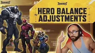 Marvel Rivals 4.5 Patch Notes NEW META?! 🚨 Hero Changes n balances| Venom n Rocket OP? #MarvelRivals