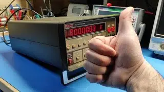 Keithley 196 6.5 digit Multimeter - Electrolytic capacitor replacement