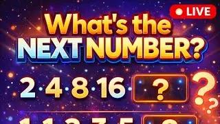 Only Smart People Can Solve These Number IQ Puzzles 🤯 | LIVE IQ Test