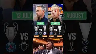 13th July Club World Cup Final. 13th August UEFA Super Cup Final .Beautiful games ahead. 😍