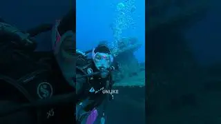 Scuba diving an underwater volcano in Greece!