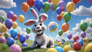 Bunny&rsquo;s Balloon Blast 🐰🎈 | Learn Colors, Counting & Motor Skills Kid | Fun Preschool Activity Video