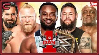 BROCK LESNAR FATAL 5 WAY WWE TITLE MATCH -  WWE Day 1 Live Stream: Watch Along
