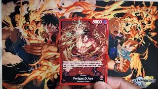 Special Goods Set -Ace/Sabo/Luffy- One Piece card game  unboxing