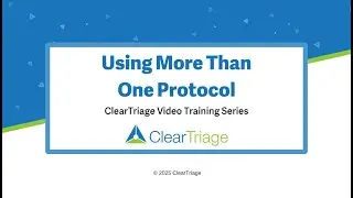 ClearTriage: Using More Than One Protocol