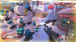 Mercy with a dive comp - 0 deaths!! by TESTSUBJECT &mdash; Overwatch 2 Replay K0SK5H