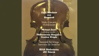 Serenade for String Orchestra in G Major: IV. Kanon-Walzer. Tempo di Valse lento.