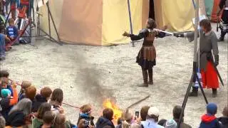 Ritterfest Landshut 2012 - Schwert- und Schaukampf