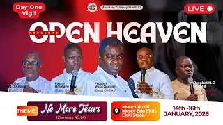 Open Heaven || Day One (Night Session ) || Mountain Of Mercy Erio Ekiti