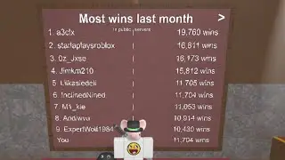 Getting #6 on the Monthly Leaderboard (Epic Minigames)